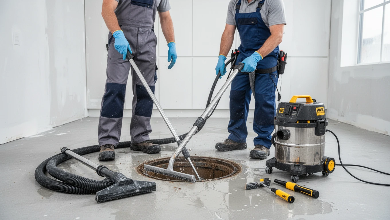 Sewage Backup Cleanup