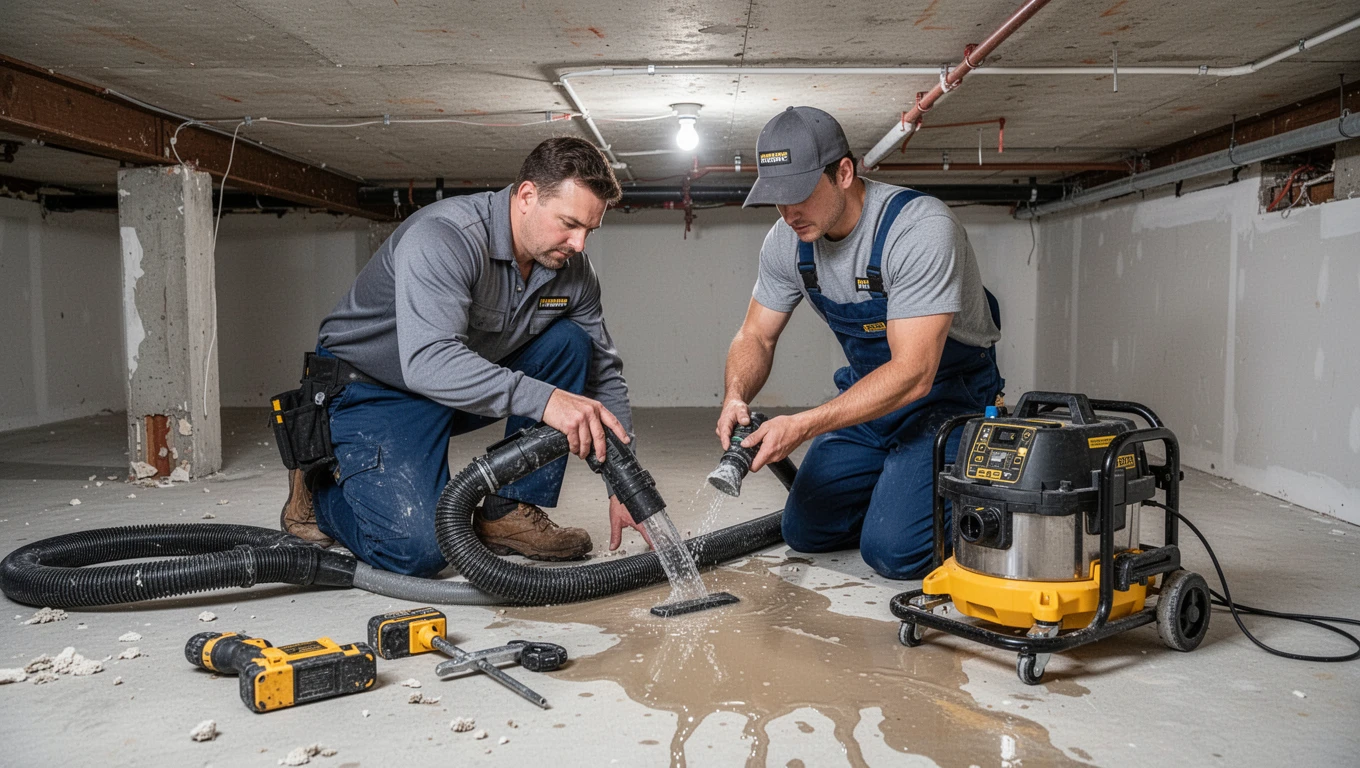 Crawl Space Water Removal