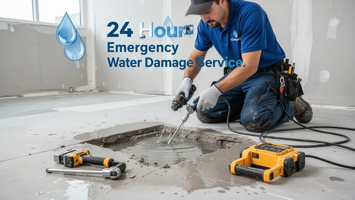24 Hour Emergency Water Damage Service